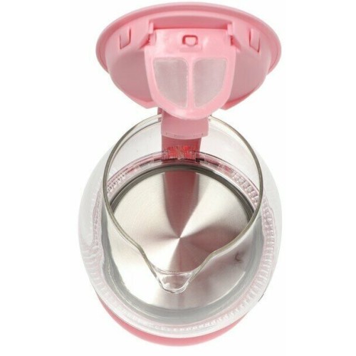 Электрочайник KITFORT КТ-653-2 1л. 1100Вт розовый (корпус: пластик/стекло)