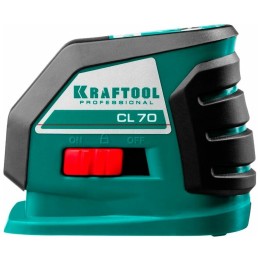 Уровни лазерные KRAFTOOL 34660  линейный ''cl-70'' 20м / 70м детектор