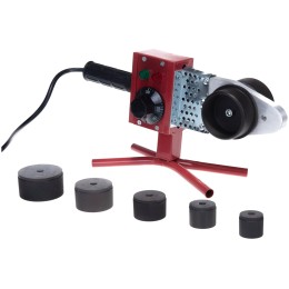 Аппарат для сварки пластиковых труб KRONWERK 94214  800Вт 300 °c 20-25-32-40-50-63мм мет.кейс