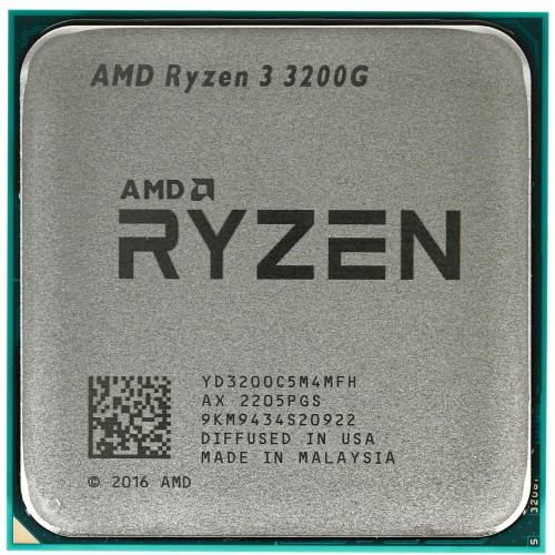 Процессор AMD Ryzen 3 3200G AM4 (YD3200C5M4MFH/YD320GC5M4MFI ) (3.6GHz/Radeon Vega 8) OEM