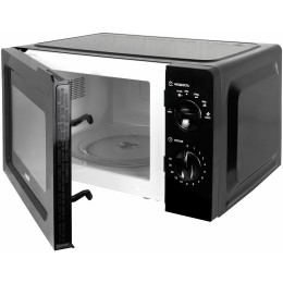Микроволновая печь BBK 17MWS-782M/B черный, 17л, 700Вт, соло, механическое управление