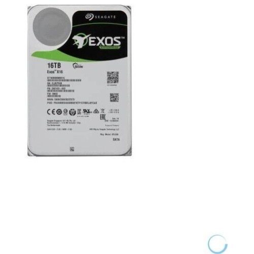 Жесткий диск SEAGATE 16Tb, ST16000NM002G, SAS Exos X16, 7200 rpm, 256Mb buffer