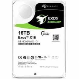 Жесткий диск SEAGATE 16Tb, ST16000NM002G, SAS Exos X16, 7200 rpm, 256Mb buffer