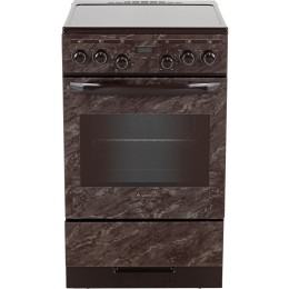Электрическая плита GEFEST 5560-03 0054 коричневый / с рисунком "мрамор"