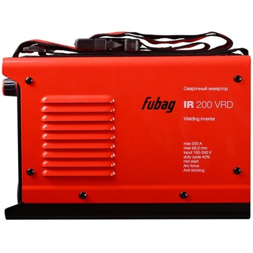 Инвертор MMA сварки Fubag IR 200 VRD (38900)  свар.ток 200А раб.напряжение 150-240В