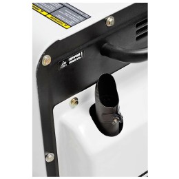 Дизельэлектростанция HYUNDAI DHY 8000SE-3  6кВА/4.8кВт, 220 В, 13 ч., дизель