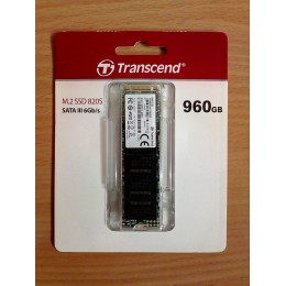 Накопитель SSD M.2 Transcend 960Gb MTS820 <TS960GMTS820S> (SATA3, up to 560/520MBs, 75000 IOPs, 3D TLC, 22х80мм)