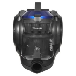 Пылесос WILLMARK VC-2069CY (Циклон, без мешка, нера фильтр, насадки, 2000Вт,  (Серо-синий)