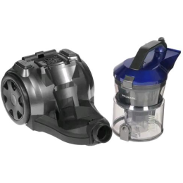 Пылесос WILLMARK VC-2069CY (Циклон, без мешка, нера фильтр, насадки, 2000Вт,  (Серо-синий)