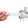 Мясорубка BOSCH MFW3910W CompactPower, 1900Вт, 2,3 кг/мин, цвет: белый, механическая за щита от перегрузки, 1 скор. Комплект: 2 диска для фарша, насадка для кол басок