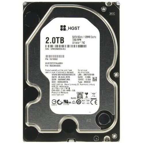 Жесткий диск SEAGATE SATA 8TB 7200RPM 6GB/S 256MB ST8000VX004 Skyhawk