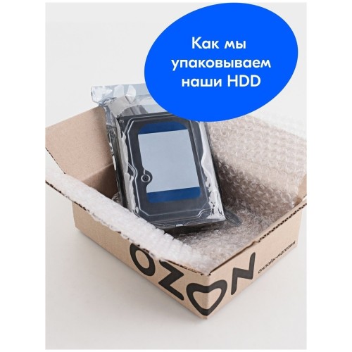 Жесткий диск SEAGATE SATA 8TB 7200RPM 6GB/S 256MB ST8000VX004 Skyhawk