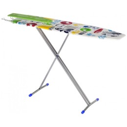 Доска гладильная НИКА 1, размер: 122/34,5, материал: фанера, выдвижная подставка под утюг, два полож
