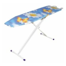 Доска гладильная НИКА 1, размер: 122/34,5, материал: фанера, выдвижная подставка под утюг, два полож