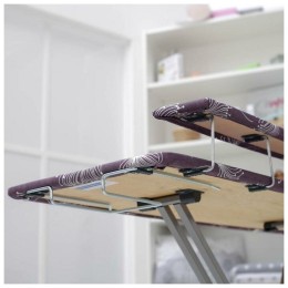 Доска гладильная НИКА 1, размер: 122/34,5, материал: фанера, выдвижная подставка под утюг, два полож