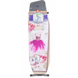 Доска гладильная НИКА 8 автомат, размер: 122/40, материал: фанера, европодставка под утюг (полимер)