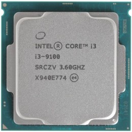 Процессор Intel Core i3-9100 (3.6GHz/6MB/4 cores) LGA1151 OEM, TDP 65W, max mem.64Gb DDR4-2400. CM8068403377319SRCZV