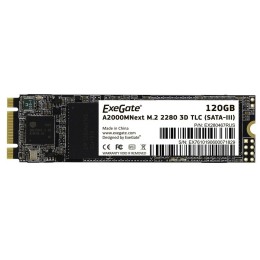 Накопитель SSD  ExeGate EX280467RUS A2000MNext 120 Gb M.2 2280  3D TLC (SATA-III)