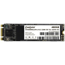 Накопитель SSD  ExeGate EX280466RUS UV500MNextPro 480 Gb M.2 2280  3D TLC (SATA-III)