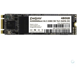 Накопитель SSD  ExeGate EX280470RUS A2000MNext 480 Gb M.2 2280  3D TLC (SATA-III)