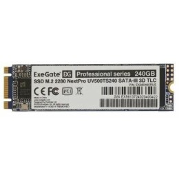 Накопитель SSD  ExeGate EX280465RUS UV500MNextPro 240 Gb M.2 2280  3D TLC (SATA-III)