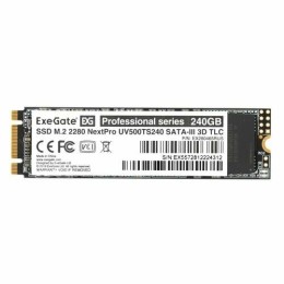 Накопитель SSD  ExeGate EX280465RUS UV500MNextPro 240 Gb M.2 2280  3D TLC (SATA-III)