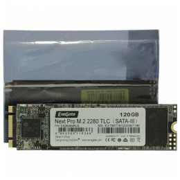 Накопитель SSD  ExeGate EX280464RUS UV500MNextPro 120 Gb M.2 2280  3D TLC (SATA-III)