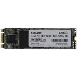 Накопитель SSD  ExeGate EX280464RUS UV500MNextPro 120 Gb M.2 2280  3D TLC (SATA-III)