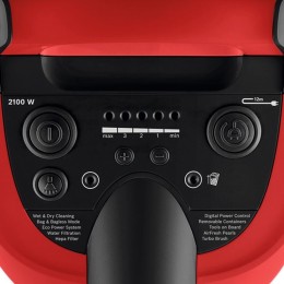 Пылесос BOSCH BWD421PET / 2100 Вт, аквафильтр, 3 в 1, влажная уборка, красный
