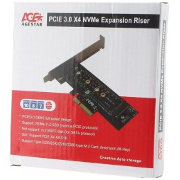 Адаптер AgeStar AS-MC01 PCI-E для M.2 NGFF SSD