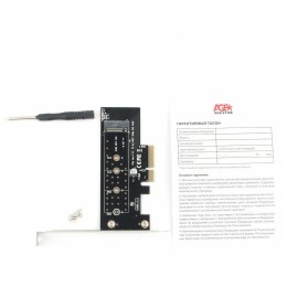 Адаптер AgeStar AS-MC01 PCI-E для M.2 NGFF SSD