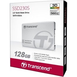 Твердотельный накопитель Transcend 2TB SSD, 2.5", SATA III 6Gb/s SSD230 3D NAND