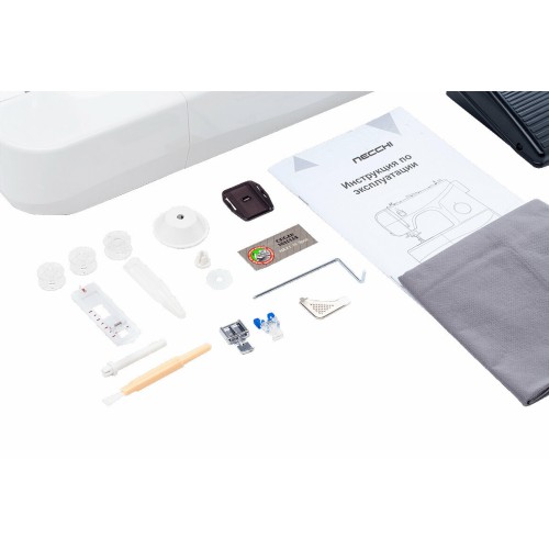 Швейная машина NECCHI 4222, 24 операции, петля п/автомат, рег.длины и ширины стежка