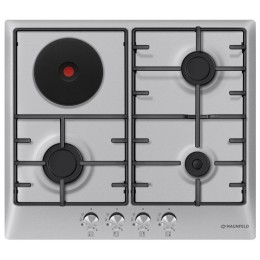 Комбинированная (электрическая+газовая) MAUNFELD EEHS.64.3CS/KG