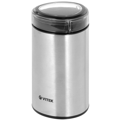 Кофемолка VITEK VT-1544(ST) / Мощность 200 вт.Вместимость	70 г.Количество степеней помола	1.