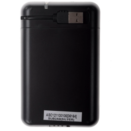 Внешний корпус для HDD AgeStar SUB2A8 SATA пластик/сталь черный 2.5"