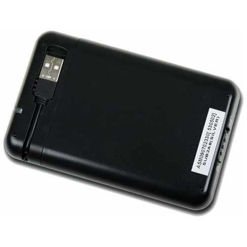 Внешний корпус для HDD AgeStar SUB2A8 SATA пластик/сталь черный 2.5"