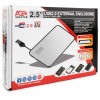 Внешний корпус для HDD AgeStar SUB2A8 SATA пластик/сталь черный 2.5"