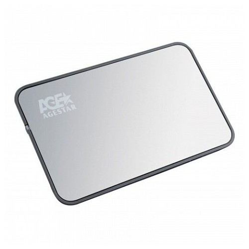 Внешний корпус для HDD AgeStar SUB2A8 SATA пластик/сталь черный 2.5"