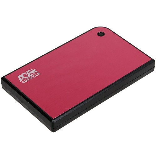 Внешний корпус для HDD/SSD AgeStar 3UB2A14 SATA II пластик/алюминий черный 2.5"