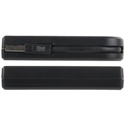 Внешний корпус для HDD/SSD AgeStar 3UB2A14 SATA II пластик/алюминий черный 2.5"