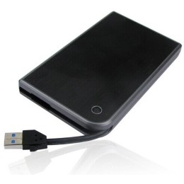 Внешний корпус для HDD/SSD AgeStar 3UB2A14 SATA II пластик/алюминий черный 2.5"