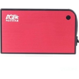 Внешний корпус для HDD/SSD AgeStar 3UB2A14 SATA II пластик/алюминий черный 2.5"