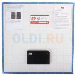 Внешний корпус для HDD/SSD AgeStar 3UB2A14 SATA II пластик/алюминий черный 2.5"