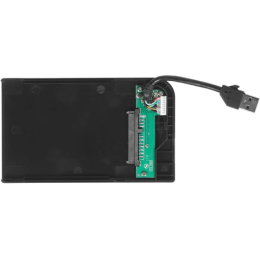 Внешний корпус для HDD/SSD AgeStar 3UB2A14 SATA II пластик/алюминий черный 2.5"