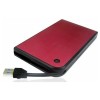 Внешний корпус для HDD/SSD AgeStar 3UB2A14 SATA II пластик/алюминий черный 2.5"
