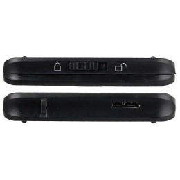 Внешний корпус для HDD/SSD AgeStar 3UB2A12 SATA пластик/алюминий черный 2.5"