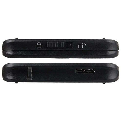 Внешний корпус для HDD/SSD AgeStar 3UB2A12 SATA пластик/алюминий черный 2.5"