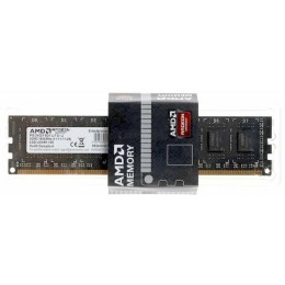Память AMD 4GB DDR3 1600MHz DIMM R3 Value Series Black R534G1601U1S-U Non-ECC, CL11, 1.5V, Retail