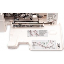 Оверлок MERRYLOCK 007 (5-ти-ниточный), 20 швейных операций, 2-,3-,4-,5-ти ниточная строчка